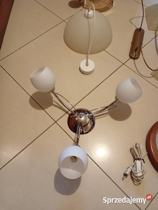 Lampy sufitowe wiszące 5 sztuk Kraków