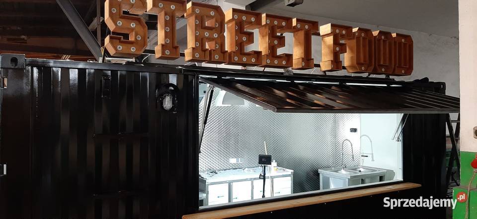 Kontener gastronomiczny morski Food Truck nowy Wałbrzych