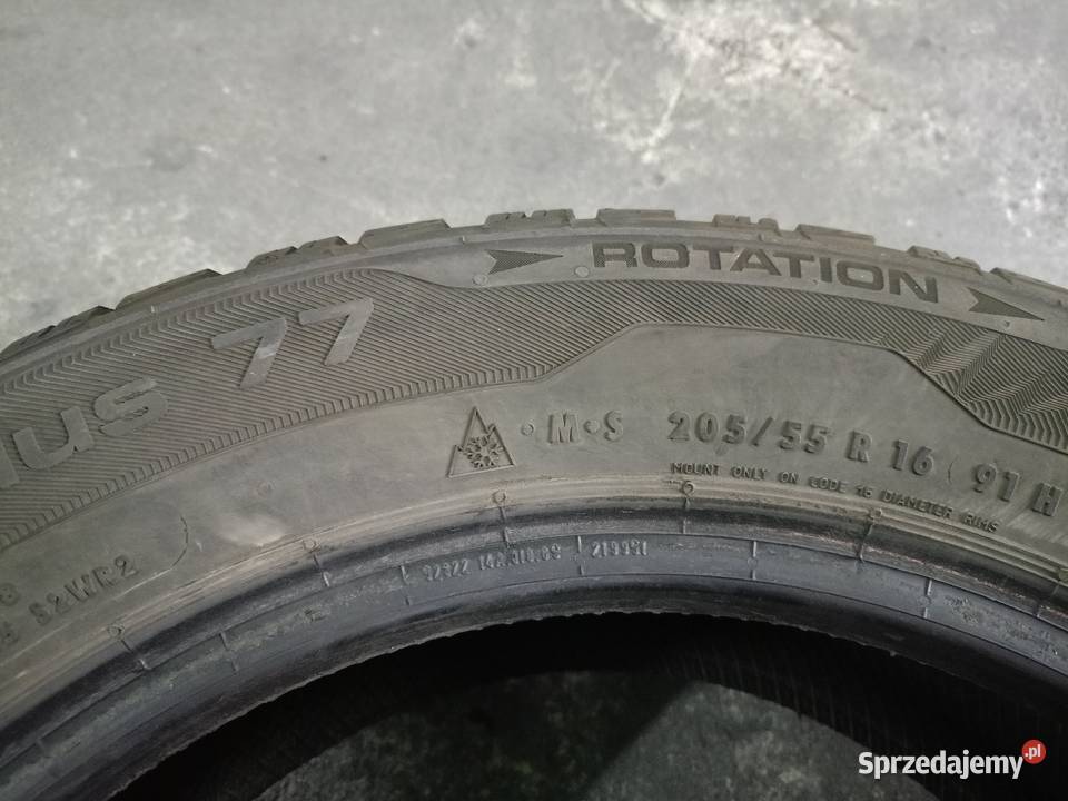 Opony zimowe 2055516 łódzkie Dobryszyce sprzedam