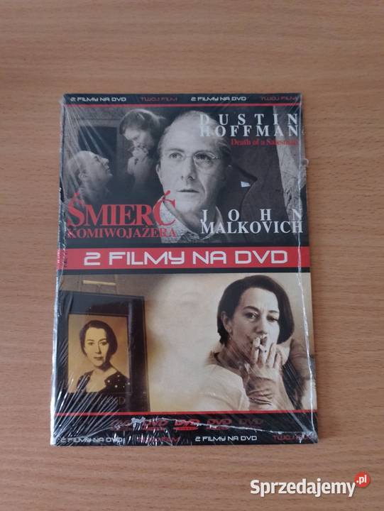 2 filmy DVD ŚMIERĆ KOMIWOJAŻERA i Pasja AYN RAND wielkopolskie Oborniki