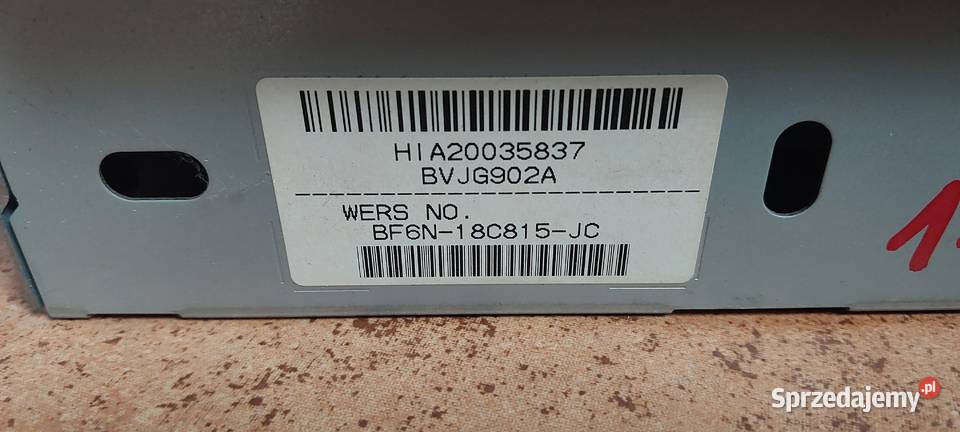 Radio CD Nawigacja JAGUAR XJ X351 BF6N18C815JC osobowe