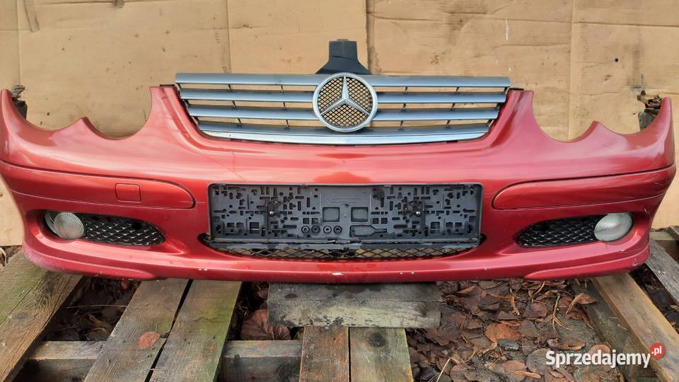 zderzak przedni Mercedes C w203 CL przód Dębno