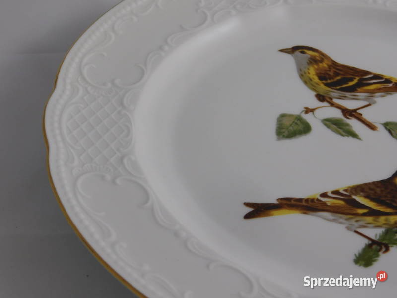 Patera porcelanowa z ptakami Fyrklvern Szwecja zachodniopomorskie Szczecin sprzedam