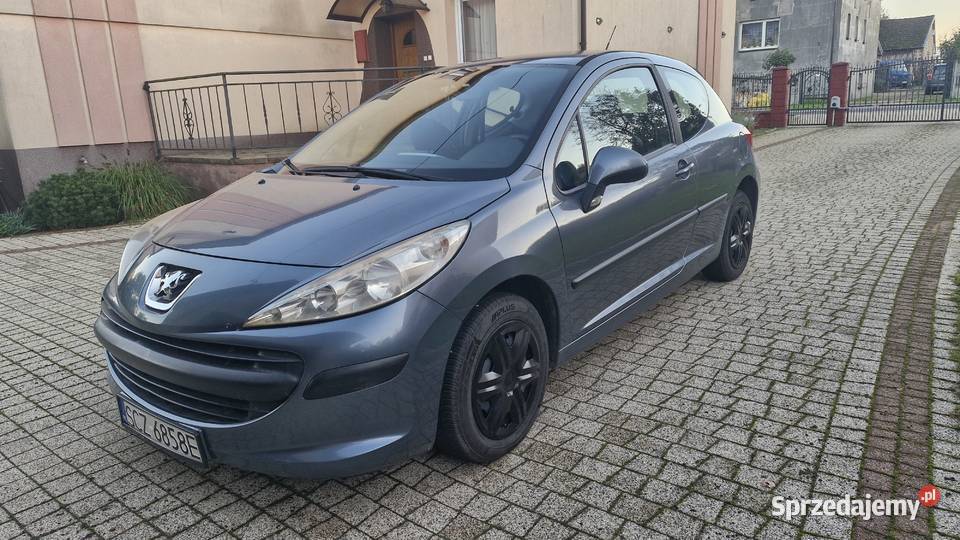 PEUGEOT 207 14 BENZYNA LPG szary Częstochowa
