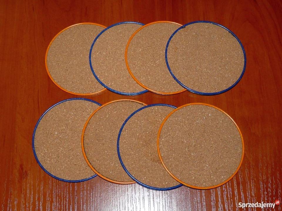 Podkładki do drinków napojów 8 Kraków