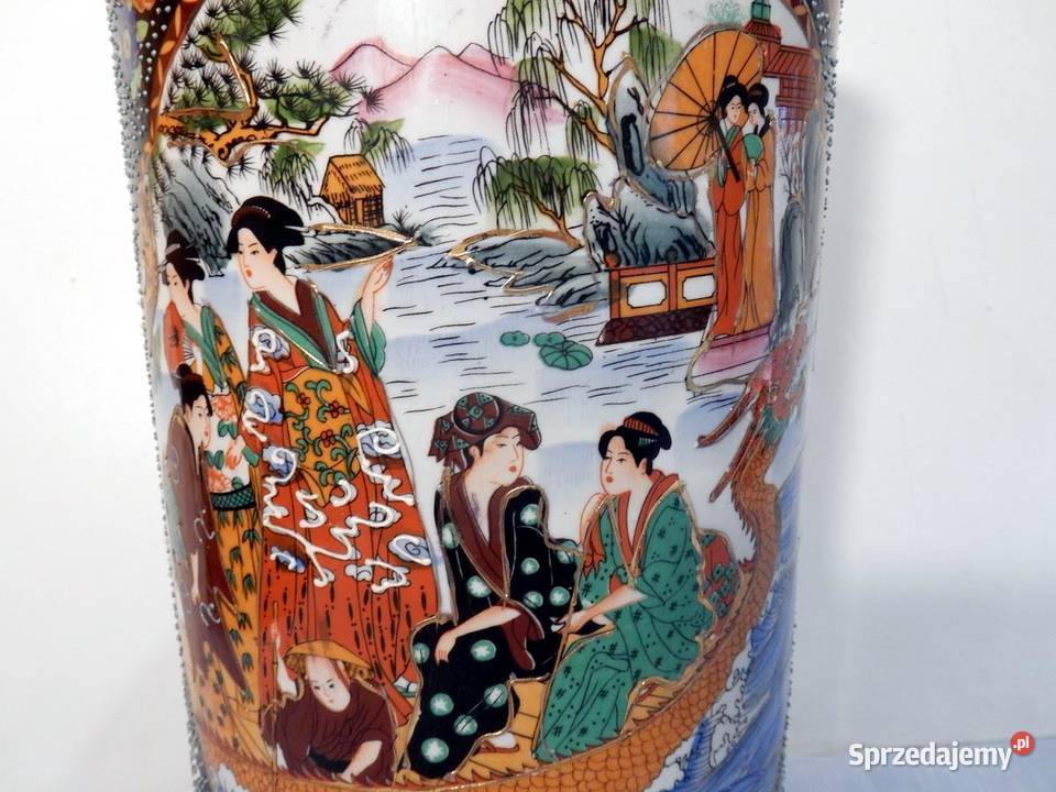 Wazon z dalekiego wschodu h 46 dekoracja
