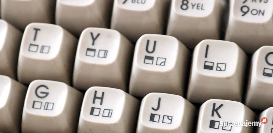 Klawisz białe do Commodore 64 z sprężynkami i łódzkie