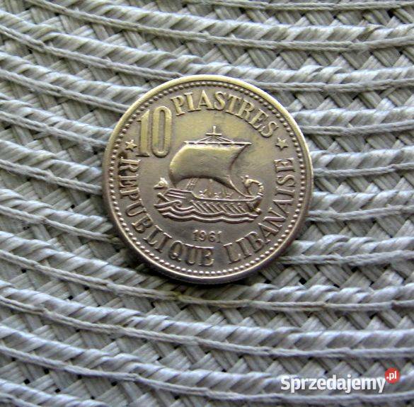 Liban 10 Piastrów 1961r Kalisz