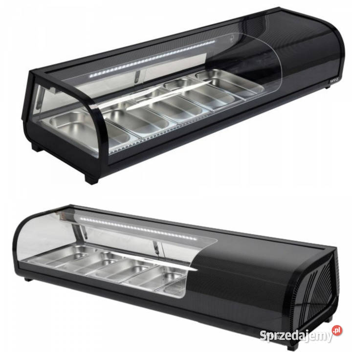 Witryna Chłodnicza 5x Gn 13 135x42x265 Yato Kraków