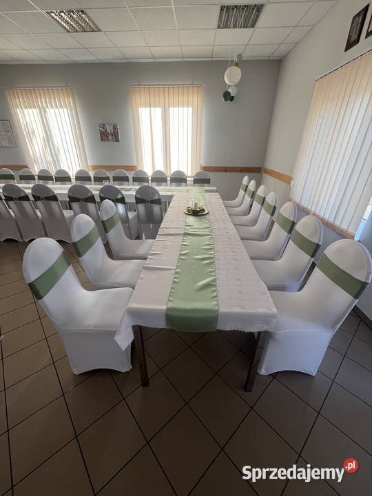Wynajmę pokrowce na krzesła idealne na wesele sprzedam