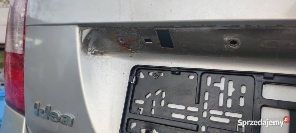Fiat Idea 14 2004r klapa bagażnika Ostrowiec Świętokrzyski sprzedam