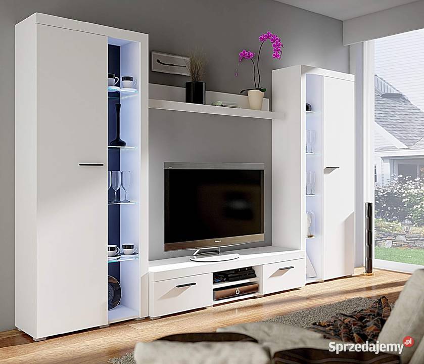 Duża Meblościanka Meble do salonu pokoju rtv