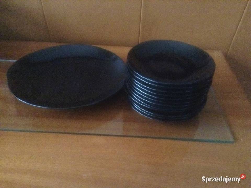 Garnitur porcelanowych talerzyków deserowych opolskie Opole