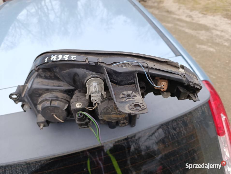 Lampa przednia prawa renault Megane scenic I 1 podkarpackie Pobiedno
