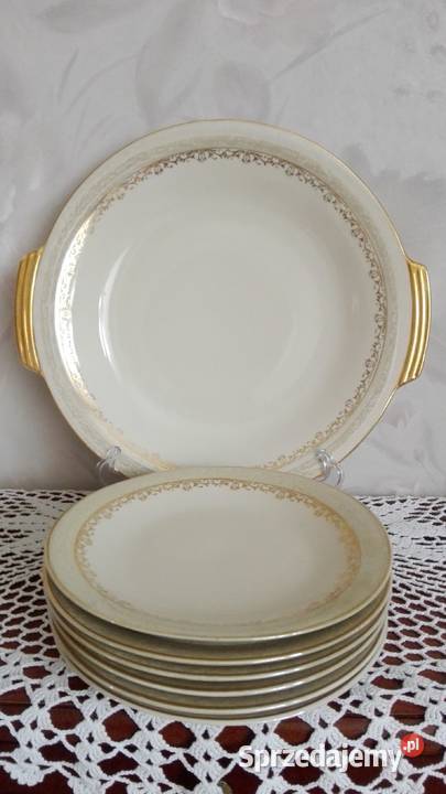 Serwis do ciastdeserów stara porcelana Chodzież Białystok