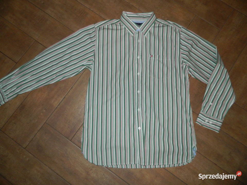 Tommy Hilfiger golf koszula w paski M Trzebinia