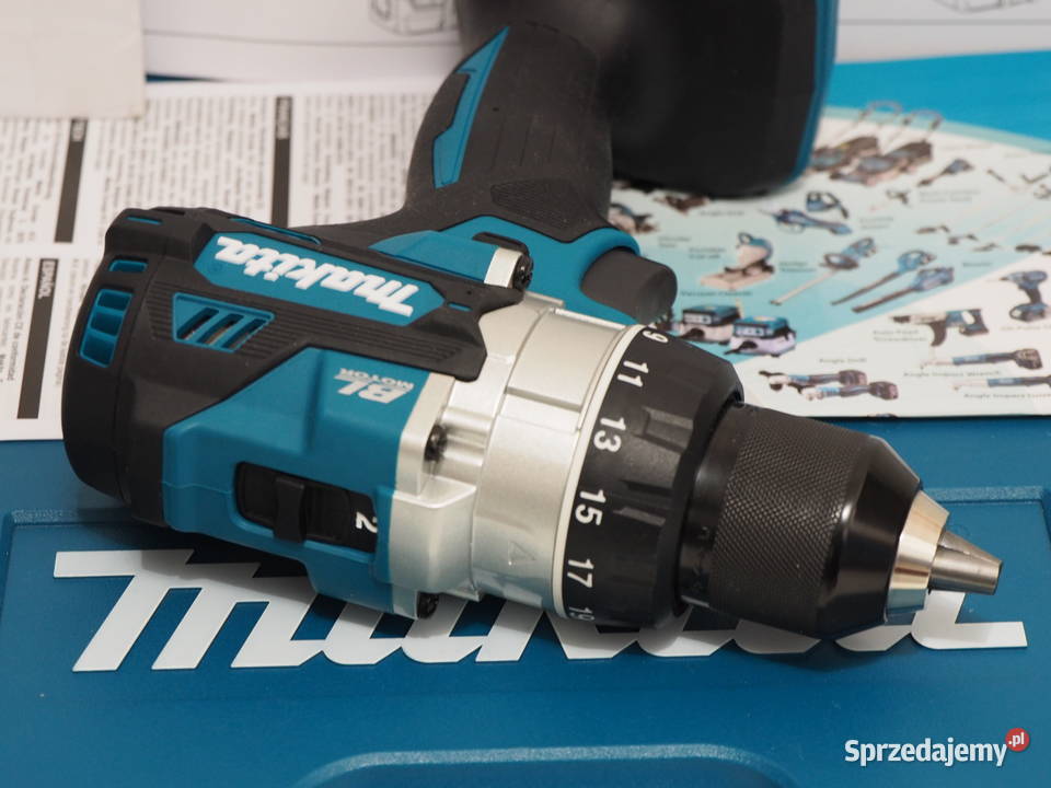 MAKITA DDF 486 wkretarka 130Nm bateria 18v 6Ah Michałowice