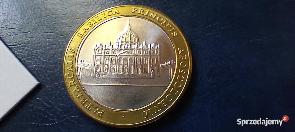 Stare monety Medal Papież Piotr Apostoł 159 Kolekcje