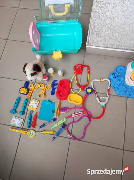 Zestaw weterynarza i maszyna do Playdoh kujawsko-pomorskie Bydgoszcz sprzedam
