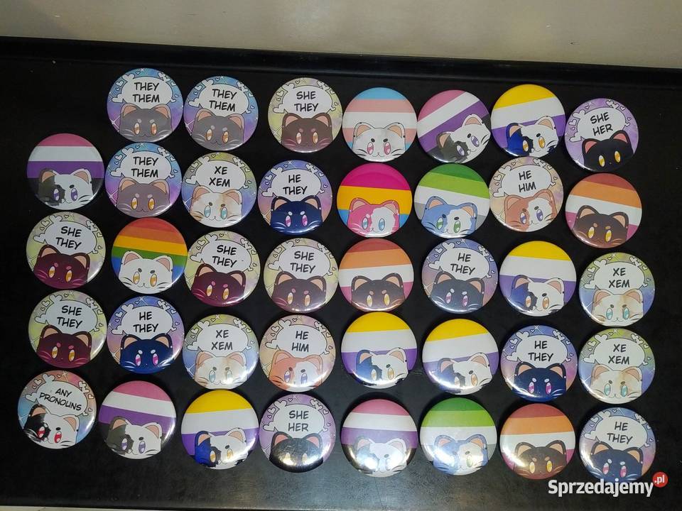 Przypinki anime komplet 39 Kraków