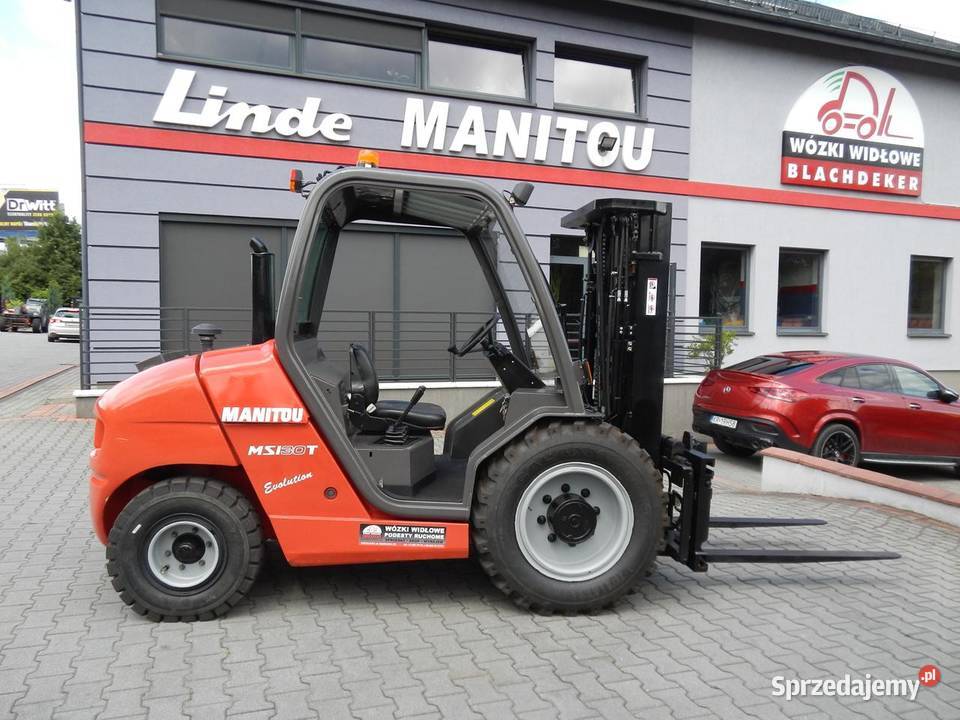 Terenowy wózek widłowy Manitou MSI30T Triplex
