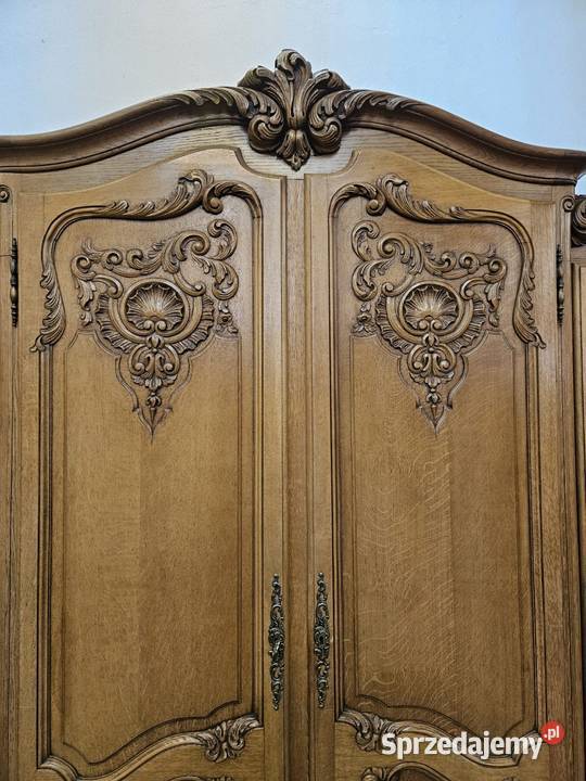 Ładna duża szafa Ludwikowska z Francji Nowy Sącz