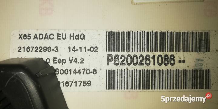 licznik zegary 19dci Renault Trafic Opel Vivaro łódzkie Piotrków Trybunalski