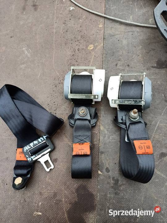 pasy bezpieczeństwa napinacz tył prawy lewy osobowe Pozostałe zachodniopomorskie