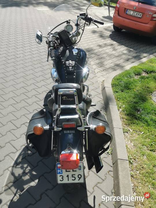 Yamaha Virago XV750 1994 68000 manualna Yamaha Motoryzacja Łódź