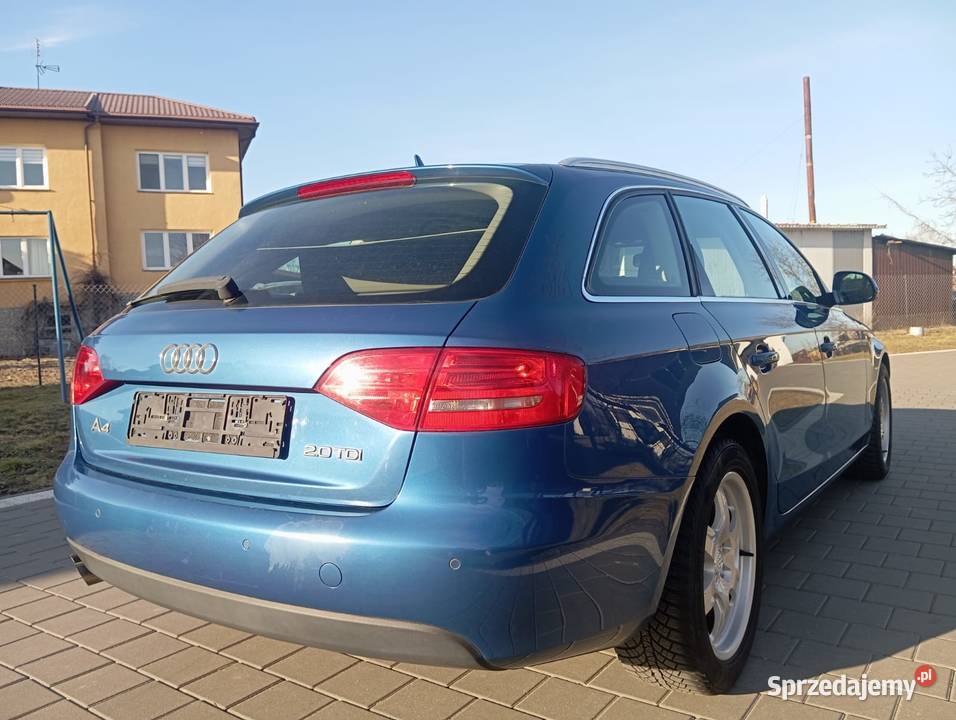 Audi A4 20tdi 170 z Niemiec 2009rXenon lubelskie Łuków