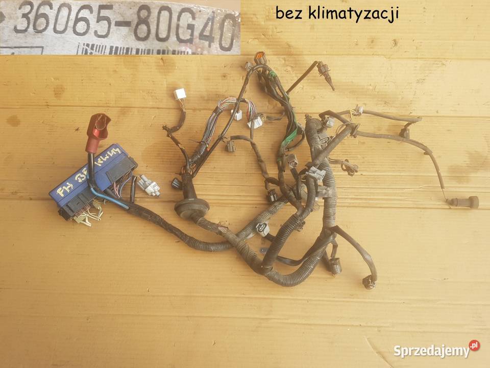 Suzuki Ignis FH 0003 Wiązka instalacyjna silnika Układ elektryczny Legnica