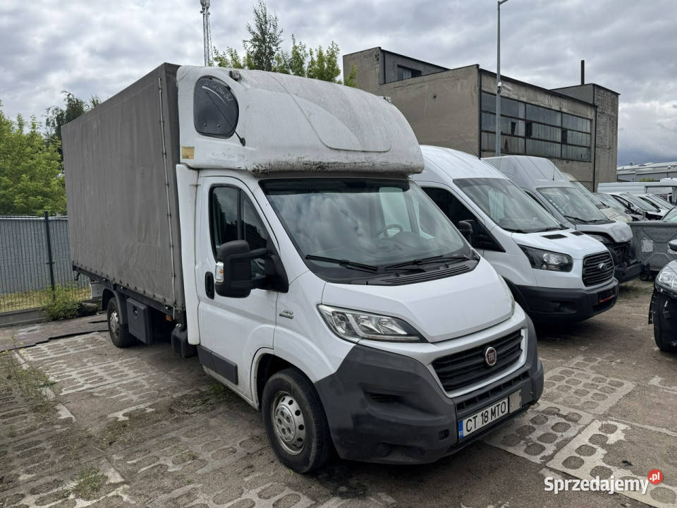Fiat Ducato 23JTD 130 Skrzynia Plandeka Kabina ASR (kontrola trakcji) Turek