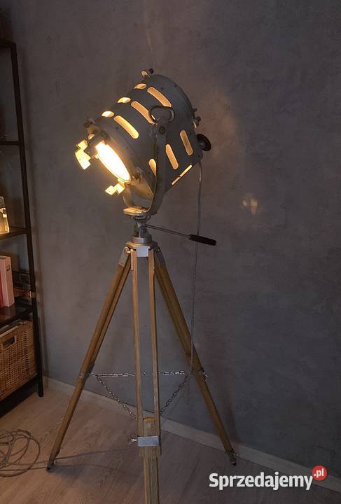 Lampa Vintage loft industrial PRL Komplety mebli Poznań