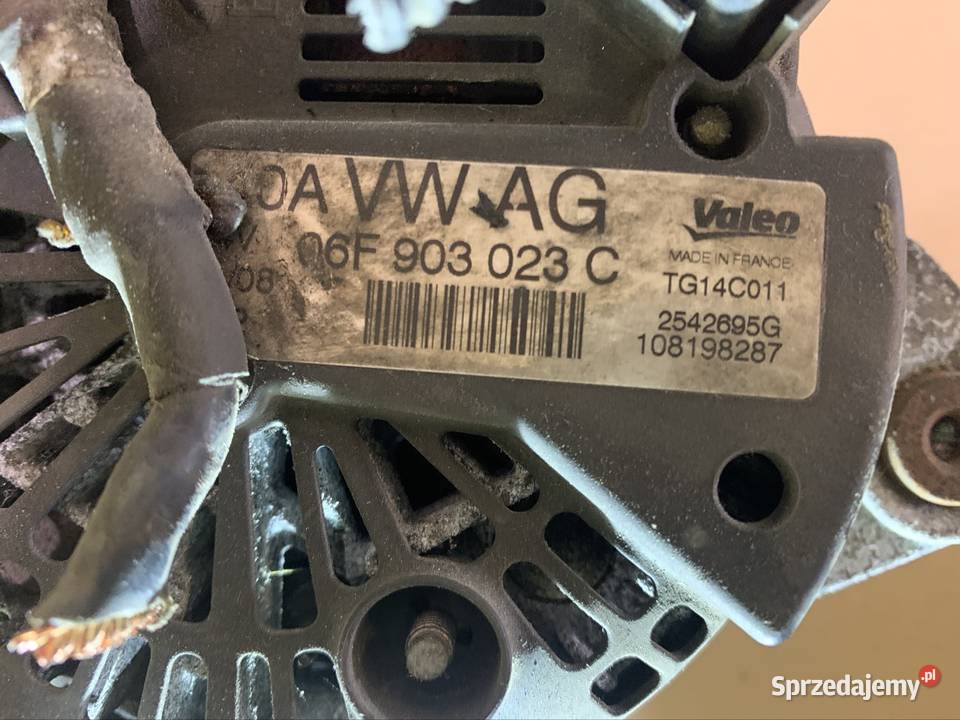 06F903023C alternator skoda octavia II 2 lift Szczecin