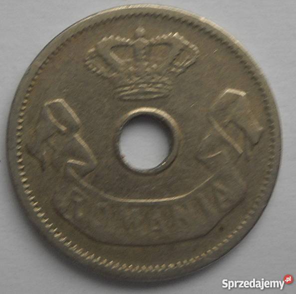 RUMUNIA5 BANI1906 r KRÓL KAROL Z OTWOREM