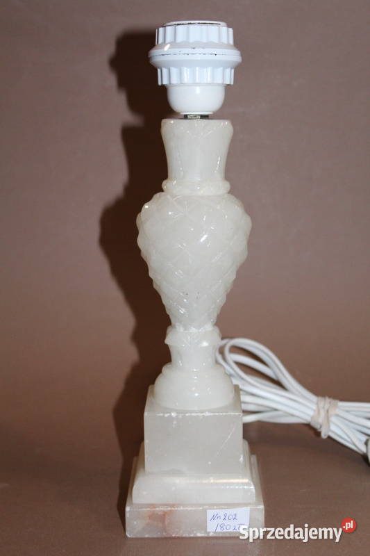 Włoska lampa z alabastru 202 FiaF Szczecin