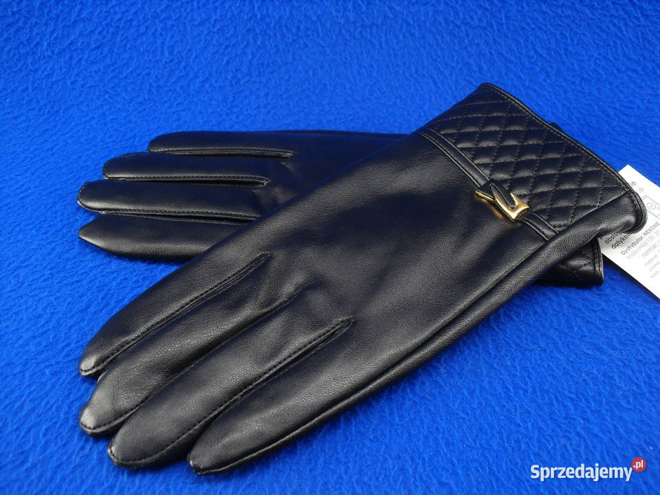 Rękawiczki skórzane damskie Bielawa