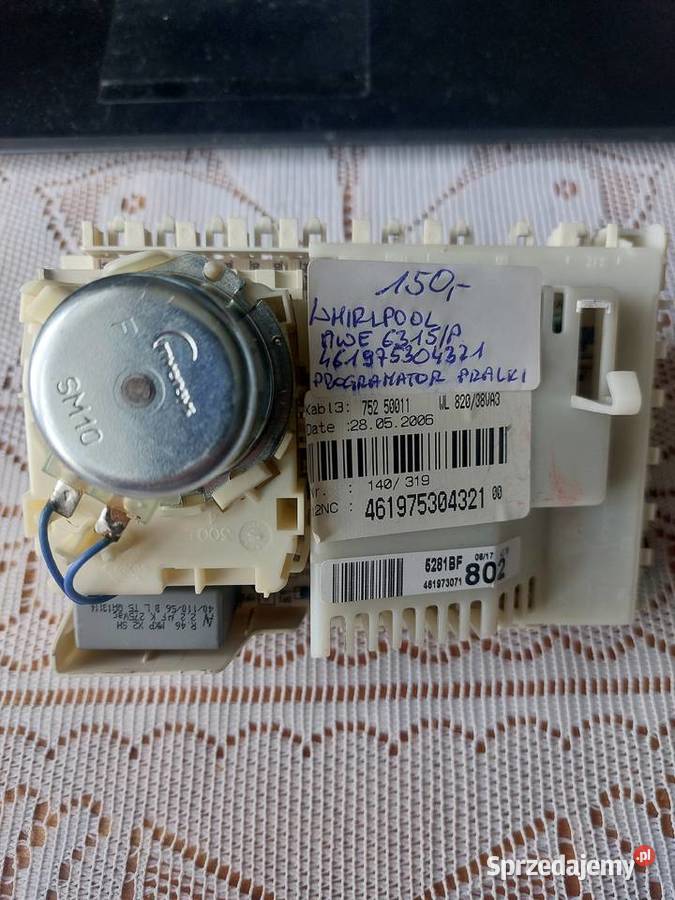 WHIRLPOOL AWE 6315P 461975304321 PROGRAMATOR Nowy Sącz