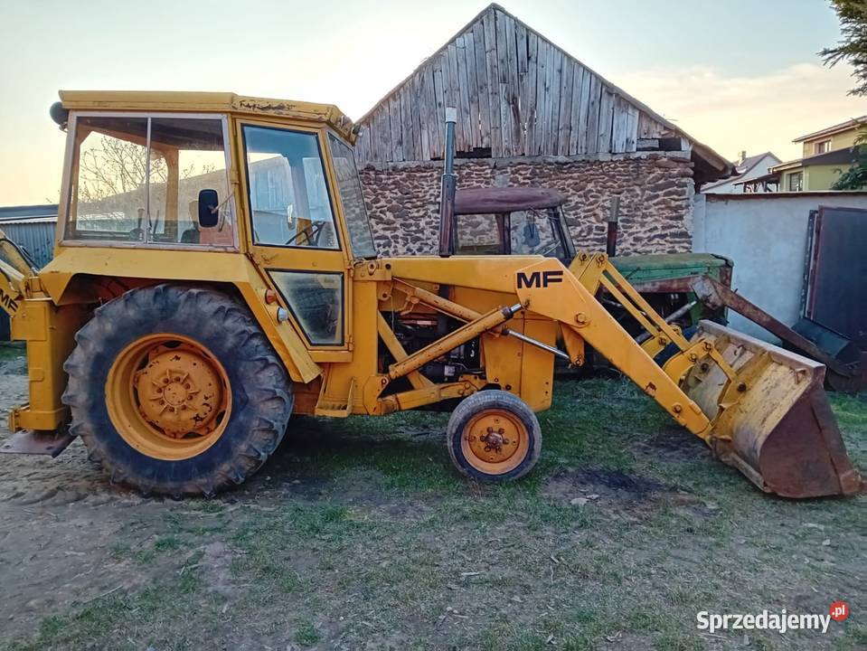 Koparka ładowarka MF Massey Ferguson Ostrówek śląskie Bieżeń