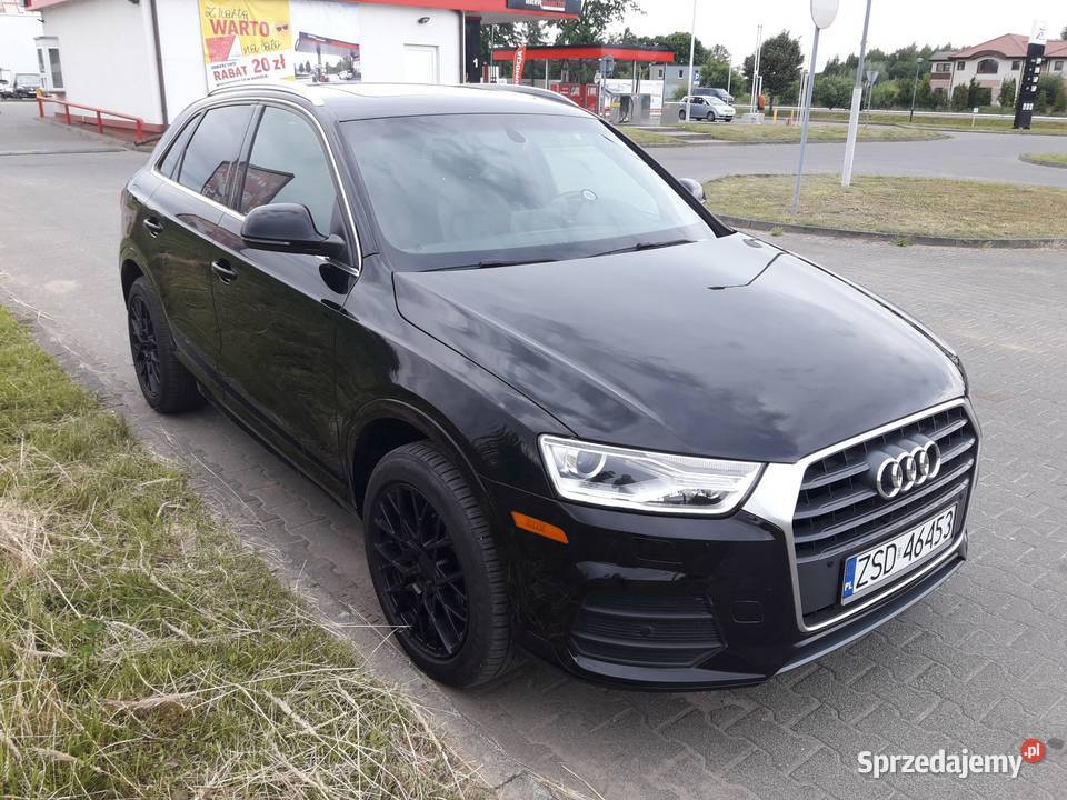 Audi Q3 20T quattro 2016 niski przebieg światła do jazdy dziennej Świdwin sprzedam