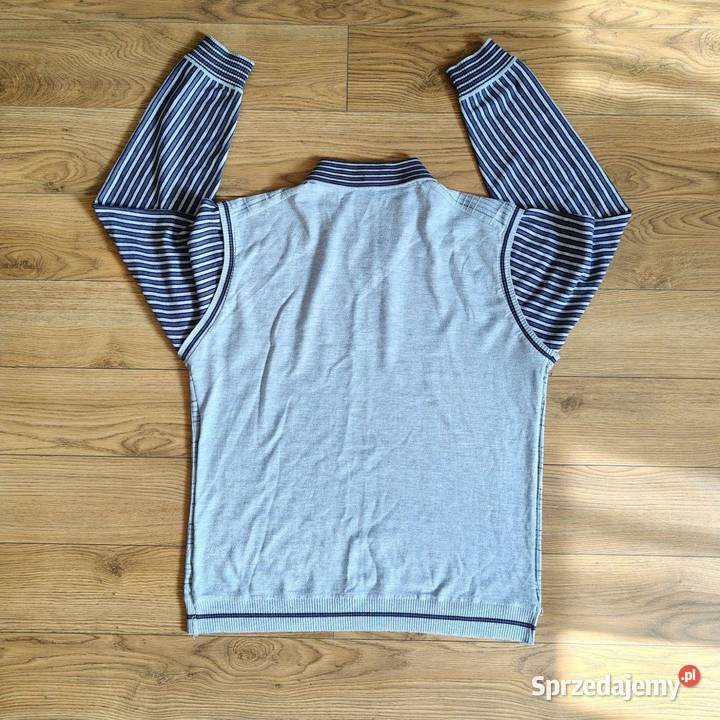 Sweter serek polo lekki długi rękaw Wrocław