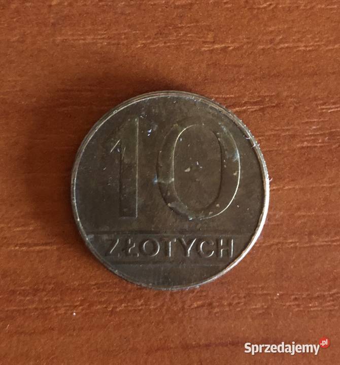 Moneta 10 zł 1989 rok PRL