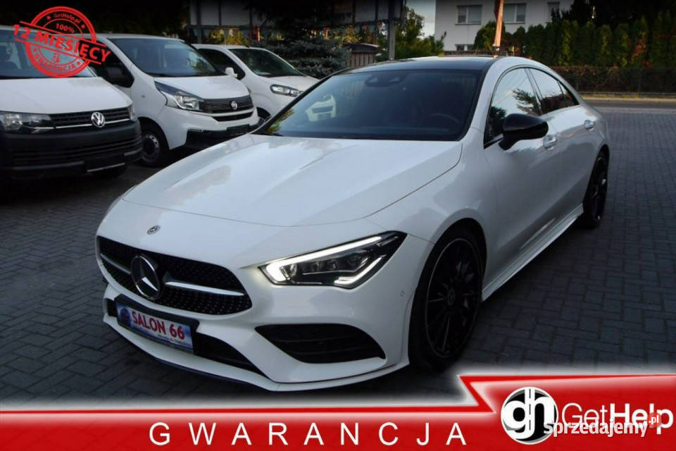 Mercedes CLA 200 AMG Led Skóra Stan Idealny z łopatki zmiany biegów