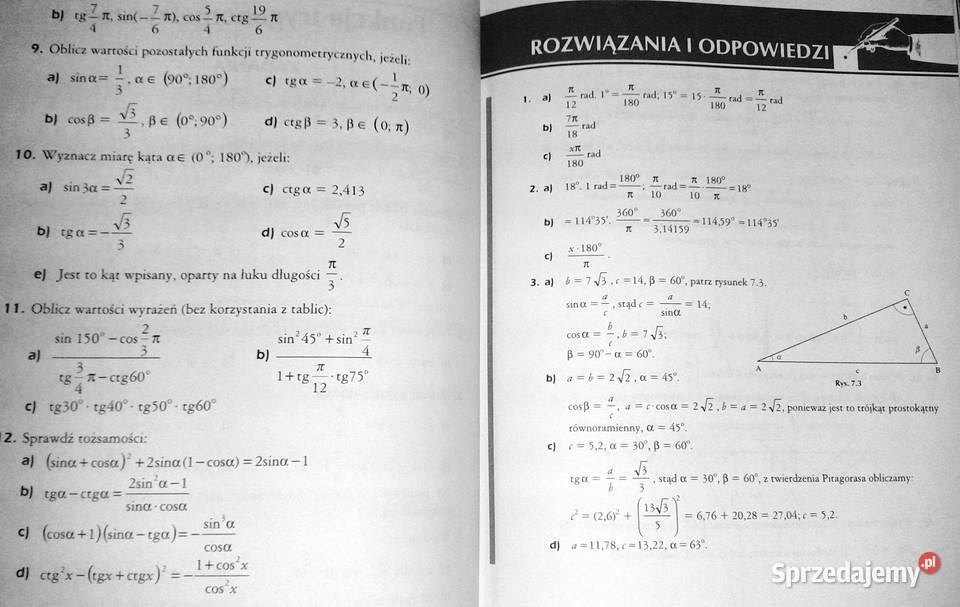 Zbiór zadań z matematyki liceum Teresa lubelskie Chełm
