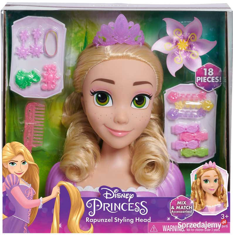 Roszpunka Głowa do Czesania Stylizacji 20 18 el CE  Mogilany