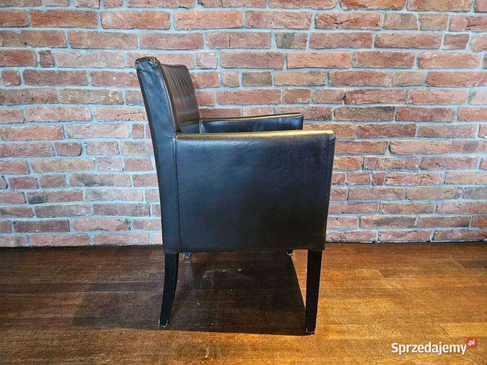Krzesło skórzane element wyposażenie restauracji Pszczyna