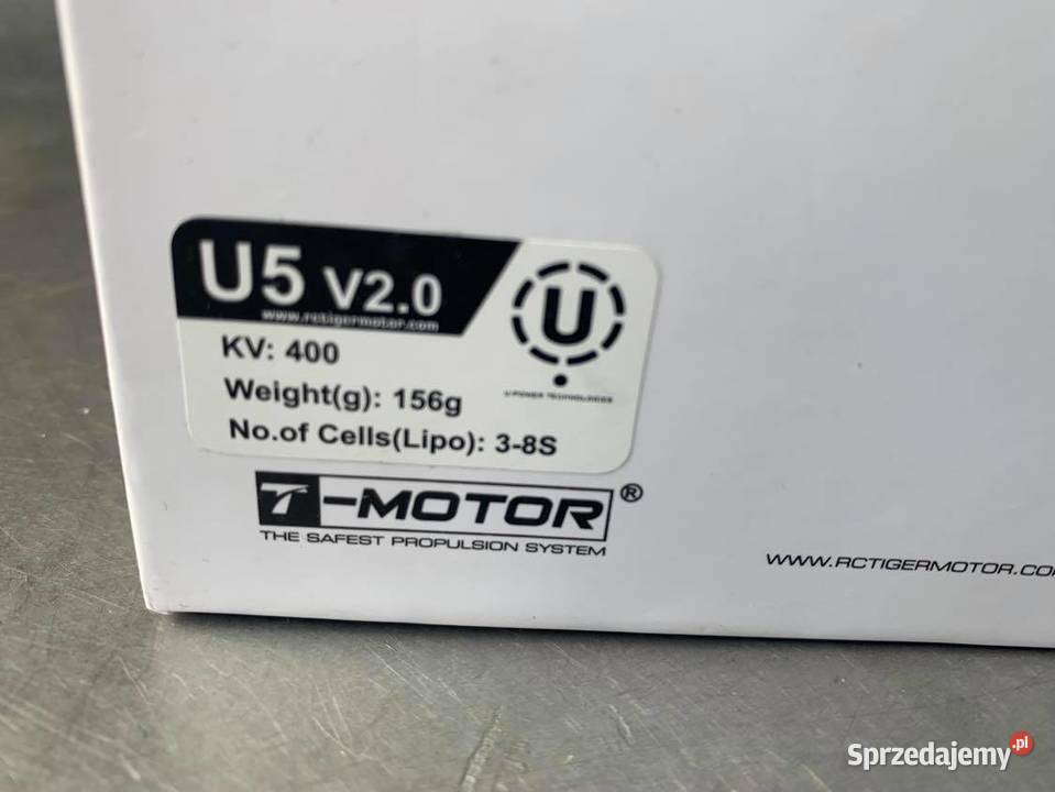 TMOTOR Silnik bezszczotkowy TMOTOR U5 400kV mazowieckie sprzedam
