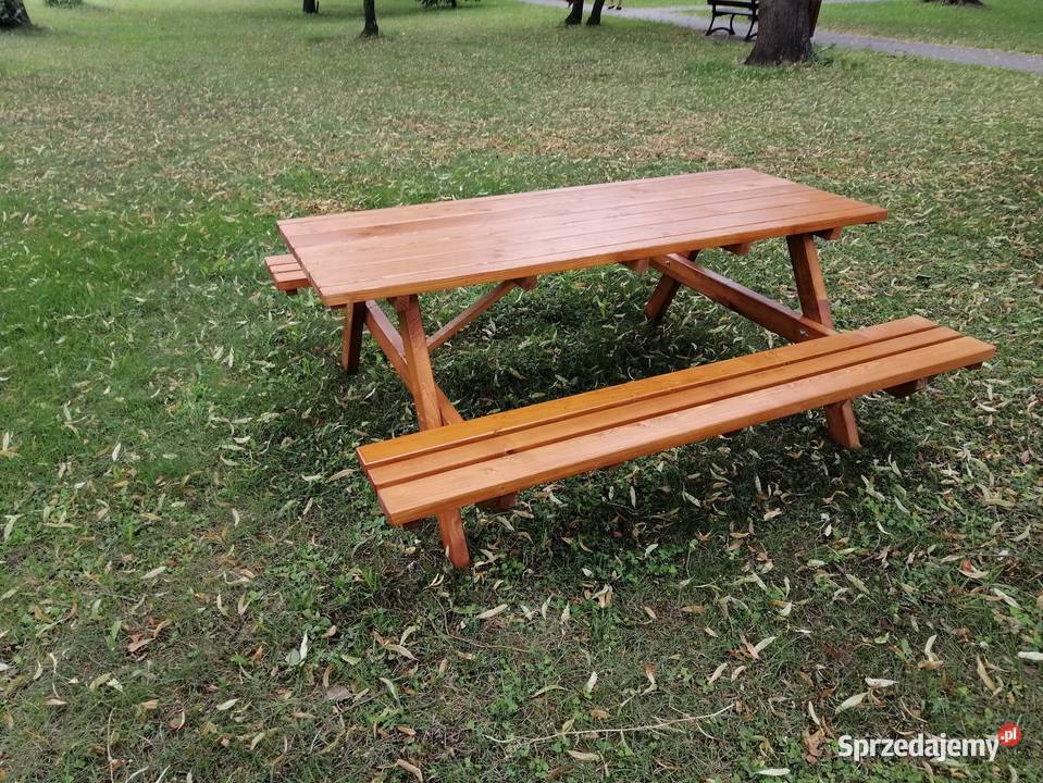 ławki stół zestaw Domino Kępno