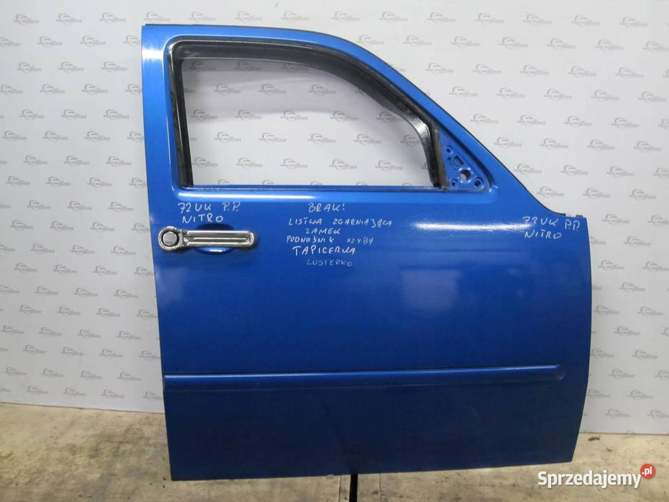 DODGE NITRO 08r drzwi prawy przód