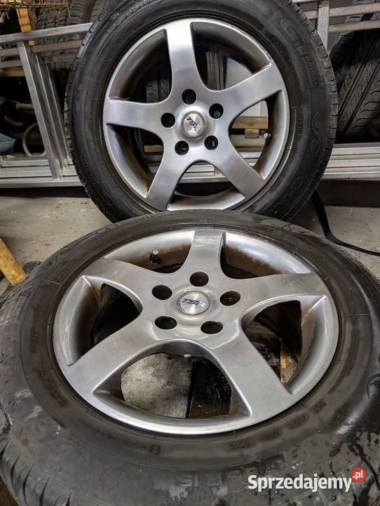 Alufelgi TSR kpl4 z oponami 19565R15 systemem lubelskie